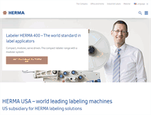 Tablet Screenshot of herma.us