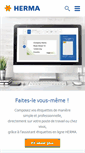 Mobile Screenshot of herma.fr